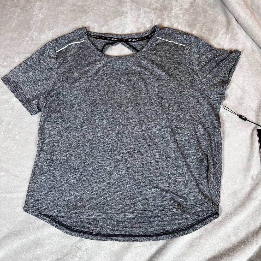 TWO Spyder Women’s Workout Tops Sz L‎ NWT